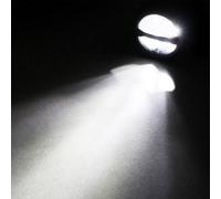 Eurowagens Faretto Da Lavoro Led Per Auto Luce Bar 2 Pin 3inch Round Offroad