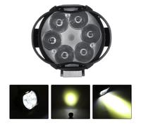 Eurowagens Faro Fanale Moto LED 12V 80V Alta Potenza 6 SMD 1200 Lumen