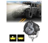 Eurowagens Faro LED Bi-Color Luce Bianca/Gialla Per Veicoli 3 Inch