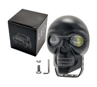 Eurowagens Faro Led Moto 20W Doppio Colore Alta/Bassa Luce Per ATV