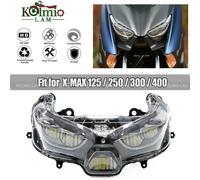 Eurowagens Fit XMAX125 XMAX250 XMAX300 X-MAX400 Faro Anteriore Moto