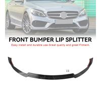 Eurowagens Front Splitter Per Mercedes Benz C-Class W205 C205 Stile Brabus U8