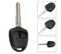 Eurowagens Guscio Chiave Replacement Mitsubishi PAJERO MIT8 Nero ABS