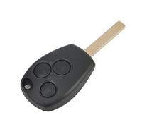 Eurowagens Guscio Chiave Telecomando Auto Chiave Non Incisa 3 Pulsanti