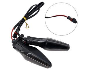 Eurowagens Indicatore Di Direzione 12V Nera Per Adventure R1200GS Posteriore