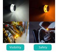 Eurowagens Indicatori LED Per Manubrio Moto Handlebar 2pcs
