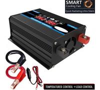 Eurowagens Inverter DC 12V AC 220V Con Doppia Porta USB E Display LED Voltaggio