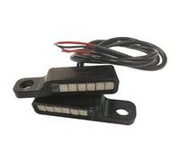 Eurowagens LED Luce Lampeggiante Per Moto E Scooter, Frecce Anteriori