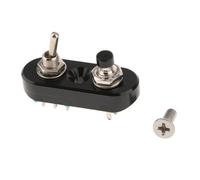 Eurowagens Leva Dual Stop Start Kill Per Mini Motori CNC Manubrio Nero