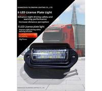 Eurowagens Luce Targa A LED 6 Lampadine 12 24 Volt Per Auto Camion Rimorchi RV