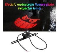 Eurowagens Luce Targa Led Moto 12V Con Stroboscopio Per Fanale Posteriore