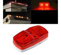 Eurowagens Luci A LED 10 Rosse Per Camper Rimorchio Segnalatori Laterali