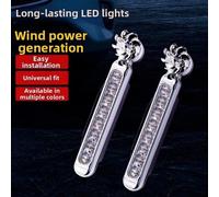 Eurowagens Luci Diurne A LED Con 8 LED Luminosi In ABS