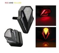 Eurowagens Luci Indicatori LED Moto 12V Doppio Colore Flusso Sequenziale