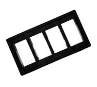 Eurowagens Marine Switch Clip Pannello Patrol Supporto Cassa Nero
