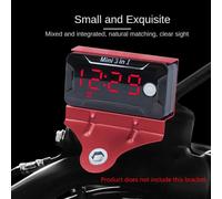 Eurowagens Orologio Elettronico 3 In 1 Per Moto E Auto Termometro Voltmetro