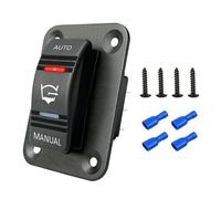 Eurowagens Pannello Interruttore Pompa Bilge Rocker On Off 12V/24V 3 Vie 4Pin