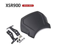 Eurowagens Piastra Frontale Sport Cafe Per Parabrezza Moto Deflettore Nero