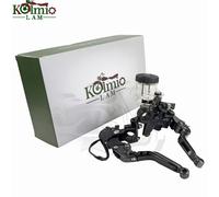 Eurowagens Pompa Idraulica Master Cylinder Frizione Cambio 22mm 7 8'' Nera