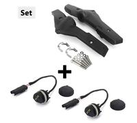 Eurowagens Presa Doppia USB Per Moto Con Coperchio Impermeabile Set Supporto