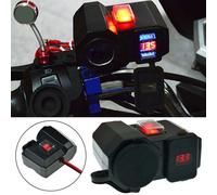 Eurowagens Presa USB Per Moto Con Protezione Da Sovracorrente E Antipolvere