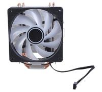 Eurowagens Raffreddatore CPU 4 Heat Pipe, Ventola RGB 120mm 4 Pin PWM