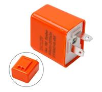 Eurowagens Relay Lampeggiatore LED Indicatore 2 Pin Regolabile Per Moto