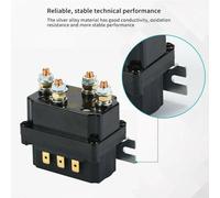 Eurowagens Relè Contattore Per Solenoide Verricello 12V 250A Per ATV 4x4