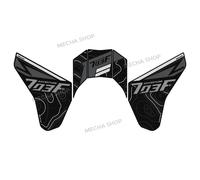 Eurowagens Set Adesivi Para Serbatoio Moto Antiscivolo F1