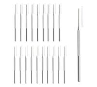 Eurowagens Set Attrezzi Per Argilla 20 Pezzi Aghi In Acciaio Inox 15.8cm
