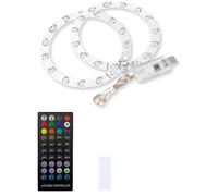 Eurowagens Striscia Led RGB Per Console Slim Con Telecomando IR USB 3 Metodi