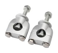 Eurowagens Supporto Manubrio Con Griffe 22mm Morsetti Staffe Riser