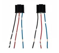 Eurowagens Supporto Portalampada Per Riparazione Faretto 12/24V 3 Pin 2 Pezzi