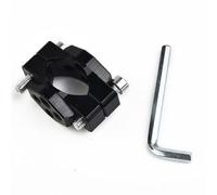 Eurowagens Supporto Staffa Parafango Faro Fendinebbia LED Moto 17-32mm Nera 1PC