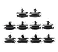 Eurowagens Supporto Tappetino Auto 10Pcs Car Floor Mat Facile Installazione
