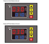 Eurowagens T3231 Timer Digitale Ritardo Per Relè Multifunzione LED
