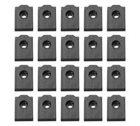 Eurowagens U Clip Parafango Anteriore Con Vite 1/4 Pollice 19mm 20Pcs