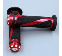 Eurowagens Universal Paracolpi Manubrio Moto 7 8 22mm Per NINJA 250R Rosso