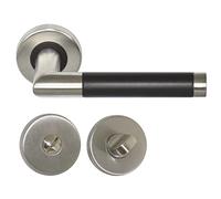 Eurowale Cavalletto per salsiere Listrac nero + rosetta con chiusura a gancio.