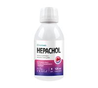 EUROWET Hepachol 125ml cibo complementare che supporta il sistema digestivo per cani, gatti e colombe