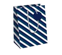 Eurowrap 202113-3C, Blue Line, Excellia, sacchetto medio, 21,5x10,2x25,3cm