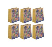 Eurowrap 223925-2C - Liwa, kraft, borsa grande 26,5x14x33 cm - CONF. 6