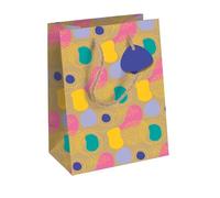 Eurowrap 223925-3C - Liwa, kraft, sac moyen 21,5x10,2x25,3 cm - PAQ DE 6