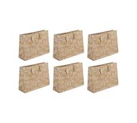 Eurowrap 223926-6C, My Garden, kraft, shopper, 37,3x11,8x27,5 cm
