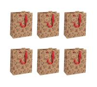 Eurowrap 223929-3C - Mon petit Ourson, sac moyen 21,5x10,2x25,3 cm - PAQ DE 6