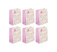 Eurowrap - 28788-2Cpack - Pack 6 sacchetti regalo per bambini 26,5x14x33cm