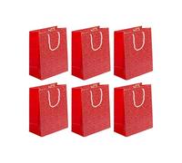 Eurowrap - 30633-2Cpack - Pack 6 sacchetti regalo per adulti 26,5x14x33cm