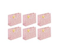 Eurowrap - 32466-6C - Pack 6 sacchetti regalo per compleanno 37,3x11,8x27