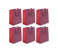 Eurowrap - 32481-2Cpack - Pack 6 sacchetti regalo per adulti 26,5x14x33cm