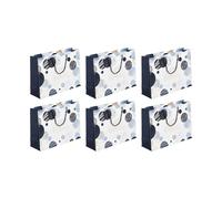 Eurowrap - 32487-6C - Pack 6 sacchetti regalo per compleanno 37,3x11,8x27